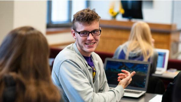 KWU student in class